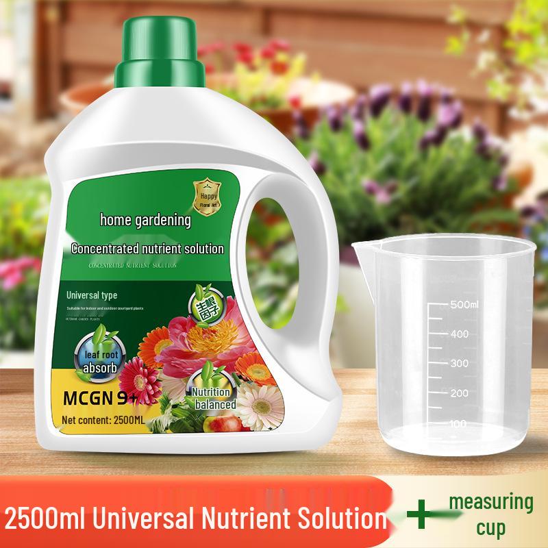 General-Purpose Hydroponic Nutrient Solution for Indoor Flowers and Green Plants