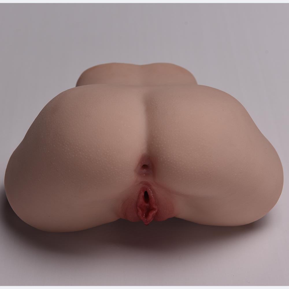 Real Skin Texture Sex Doll Male Masturbator Silicone Big Ass Artificial Vaginal Anal Pocket Pussy Sex 3D Realistic Pussy Ass 2kg