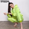 Frauen Trainingsanzug Casual Druck Langarm Hoodie Sport Anzüge Herbst Weibliche Sweatshirts Jooger Hosen Warme Zwei Stück Set