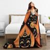 Halloween Theme Pattern  Flannel Blanket Spring  Super Soft Throw Blanket Home Decor Comfortable Bedspread Sofa Bed Cover