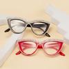 Personalized Handmade Diamond-Encrusted Cat'S Eye Reading Glasses Anti-Blue Light Retro Fashion Trend High Definition Reading Glasses