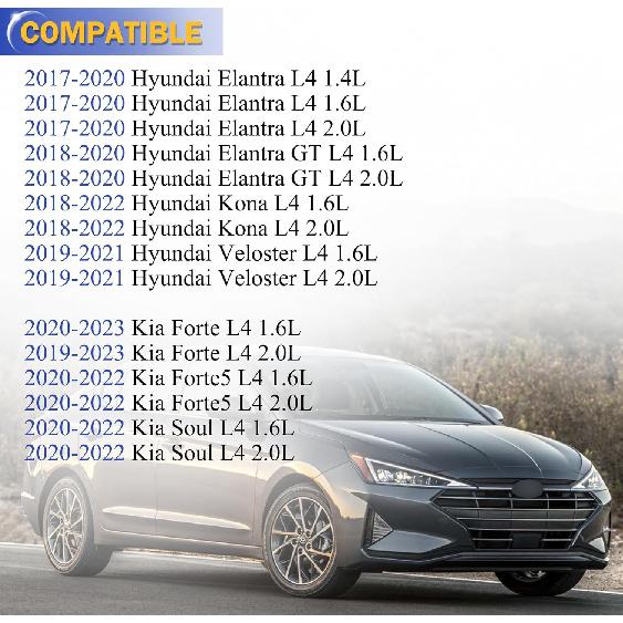 CA12057 Engine Air Filter For Hyundai 17-20 Elantra, 18-20 Elantra GT, 18-22 Kona, 19-21 Veloster/KIA 19-23 Forte, 20-22 Forte5, 20-22 Soul Replaces#