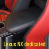 Lexus NX200/300h 15-21 Skórzany Pokrowiec Podłokietnika Konsoli Środkowej