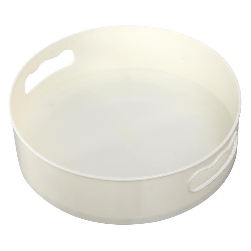 

Вращающийся ящик для хранения Многоцелевой лоток для хранения для кухонной полки Для кухонной полки Коробка для ванной комнаты Туалетный столик и полка для спальни Мульт белый