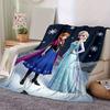 1pc. Winter Wonderland Blanket, Seasonal Decorative Throw, Cartoon Themed Blanket for Cozy Home Decorations, Soft Flannel Throw Blanket, Ver