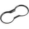 Mustang Interior Carbon Fiber Grain Cup Holder Cover Trim Kits Frame for Mustang 2015 2016 2017 2018 2019 2020 2021 2022 2023 Interior Upgrade