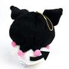 Nakajima Corporation Sanrio Fluffy Plush Kuromi Mascot 147950-20