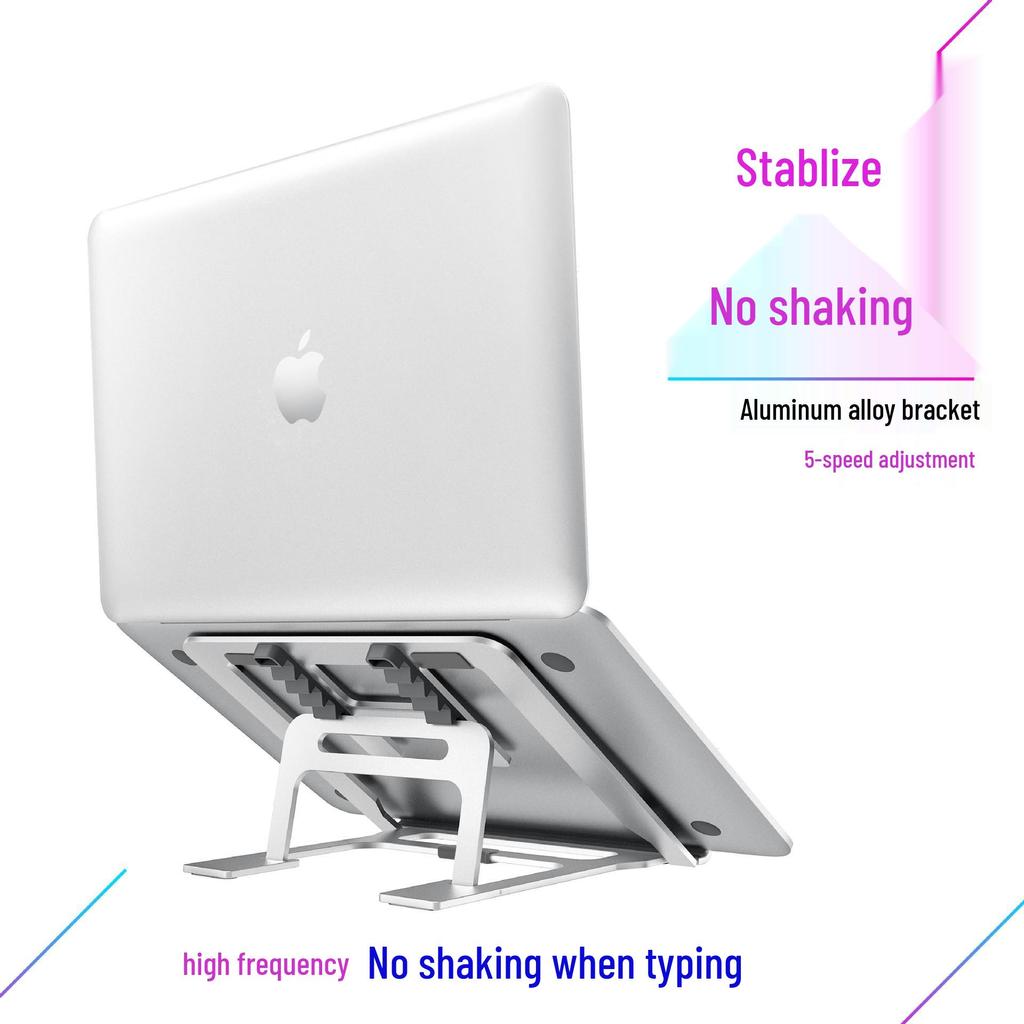 Aluminum Alloy Foldable Laptop Stand with Heat Dissipation