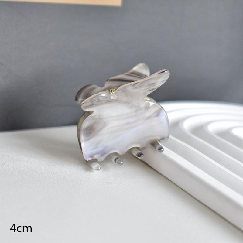 

8 стилей, прозрачные мини-заколки для волос, коготь-краб, заколка для девочек и женщин, акриловые заколки для волос-бабочки, корейские аксессуары для волос