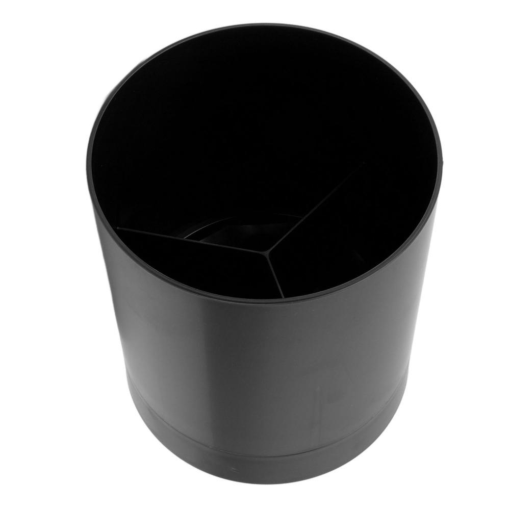 360 Degree Rotatable Utensil Holder PP Material Kitchen Organizer Countertop Use