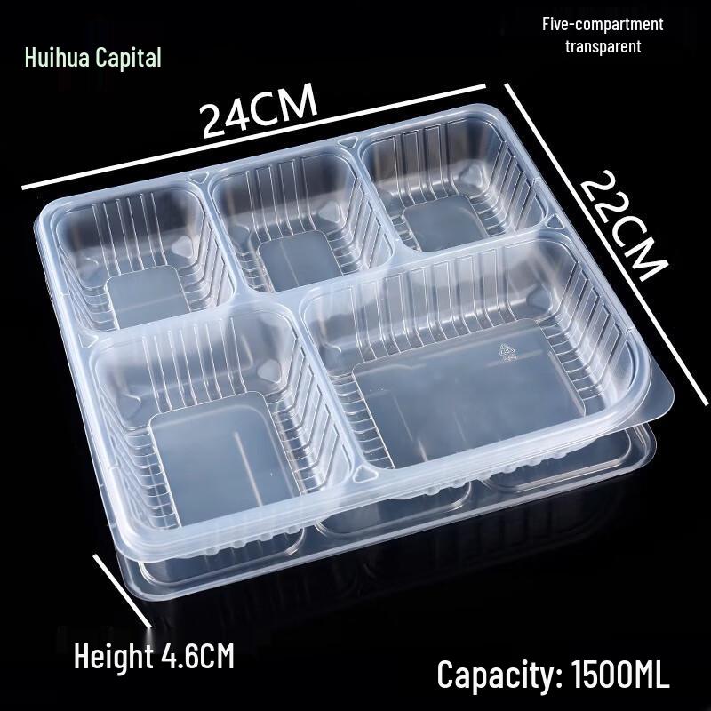 HUIHUADU Einweg-Takeaway-Lunchboxen