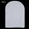 10Pcs Household Transparent Hanging Clothes Garment Suit Dust Cover Coat Protector Bag(60x80cm For