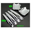 For Suzuki SX4 Accessories 2006-2013 Chrome Door Handle Covers Fiat Sedici 2007 2008 2009 2010 2011 2012 Car Styling Stickers