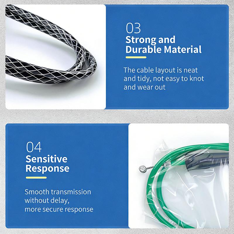 1Pcs Universal Motorcycle Accelerator Straight Connection Throttle Cable 1200Mm For Motorcycle Atv Cqr Crf