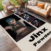Jinx Print Rug, Washable Floor Carpet, For Entryway Dorm Laundry Room Office Study, Home Decor Birthday Christmas Gift
