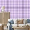 Wallpaper Fabric Pattern Lavender and Purple for Living Room and Bedroom 50x1000