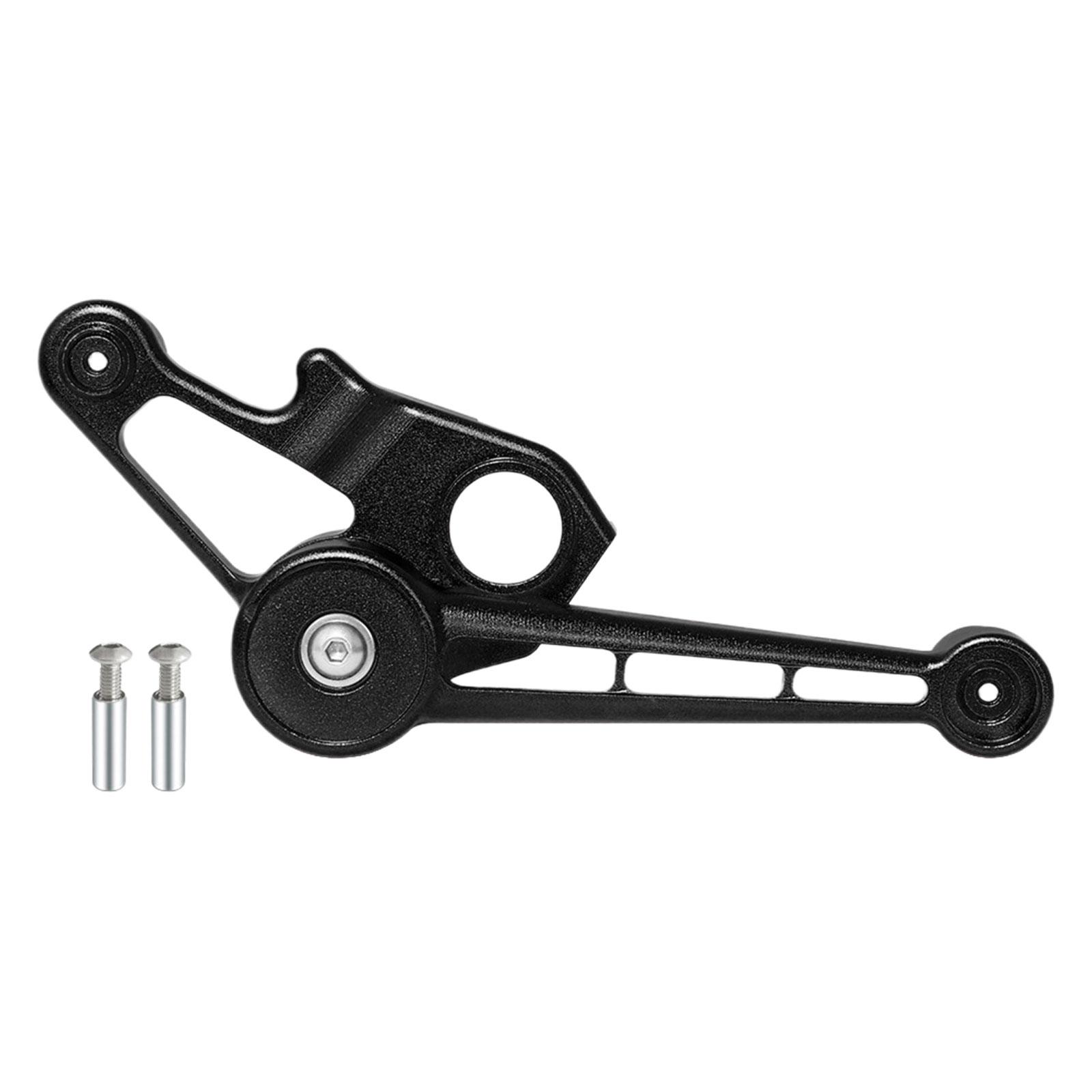 

Folding Bike Chain Tensioner Bicycles Chain Stabilizer Guide 2/3/6 Speed Aluminum Alloys Bike Chain Tensioner Enduring чёрный