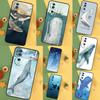 Cartoon Whale Case For Honor Magic 6 Pro Magic 5 Lite 50 70 90 X6 X7 X8 X9 X6a X7a X8a X9a X8b X9b Cover