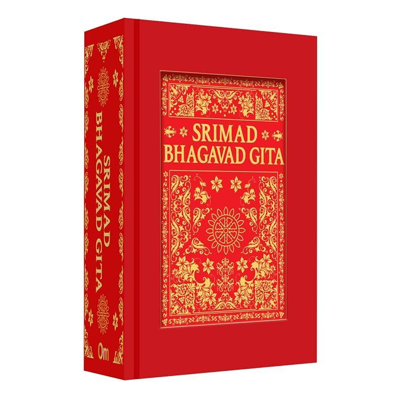 Srimad Bhagavad Gita: The Divine Scripture of Dharma, Devotion & Inner Piece | Sacred Book of Divine Wisdom & Truth | Spiritual Insights from Lord Kri