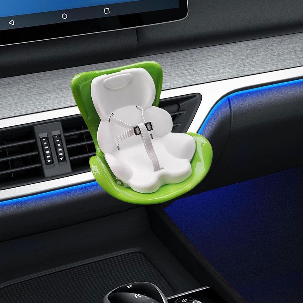 Scaun Auto pentru Păpuși Clip de Aerisire Artizanat DIY Jucărie de Pluș Scaun Auto Păpușă Decor Interior