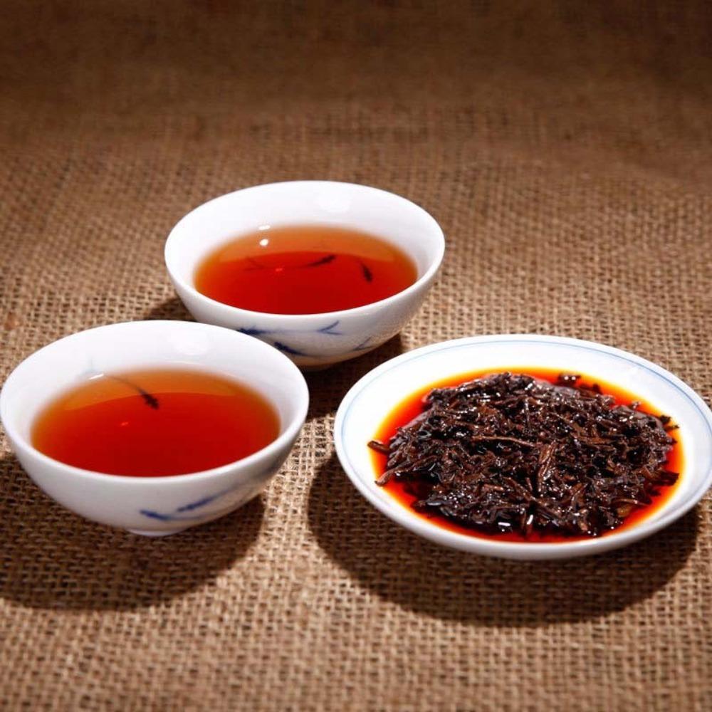 Organic Ripe Pu-erh Tea Loose Leaf Yunnan Black Puer Chinese Fermented Tea
