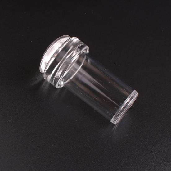 1 Set Nagelstempel Kompakte Größe Breite Anwendung Silikon Universell Klar mit Schaber Zubehör