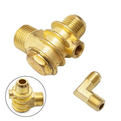 Hava Kompresörleri Kontrol Vanası Aletleri Atölye Ekipmanları 20*19*10mm Erkek Dişli