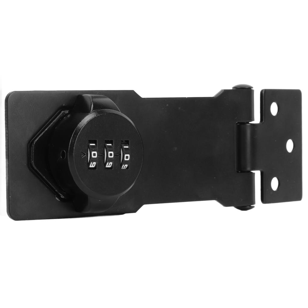 Mechanical Password Lock 3 Digit Combination Anti Theft Hasp Lock for Door Cabinet Drawer