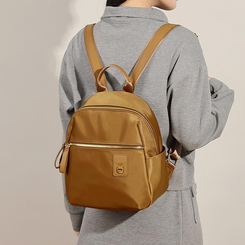 Oxford Cloth Large Capacity Simple Commuting Temperament Backpack for Women Korean Style Casual and Versatile Backpack