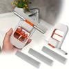 2/8pcs Self-Squeezing Desktop Mops Handheld Sponge Mop for Home Bathroom Kitchen Foldable Tabletop Scrubber Mini Cleaning Tools