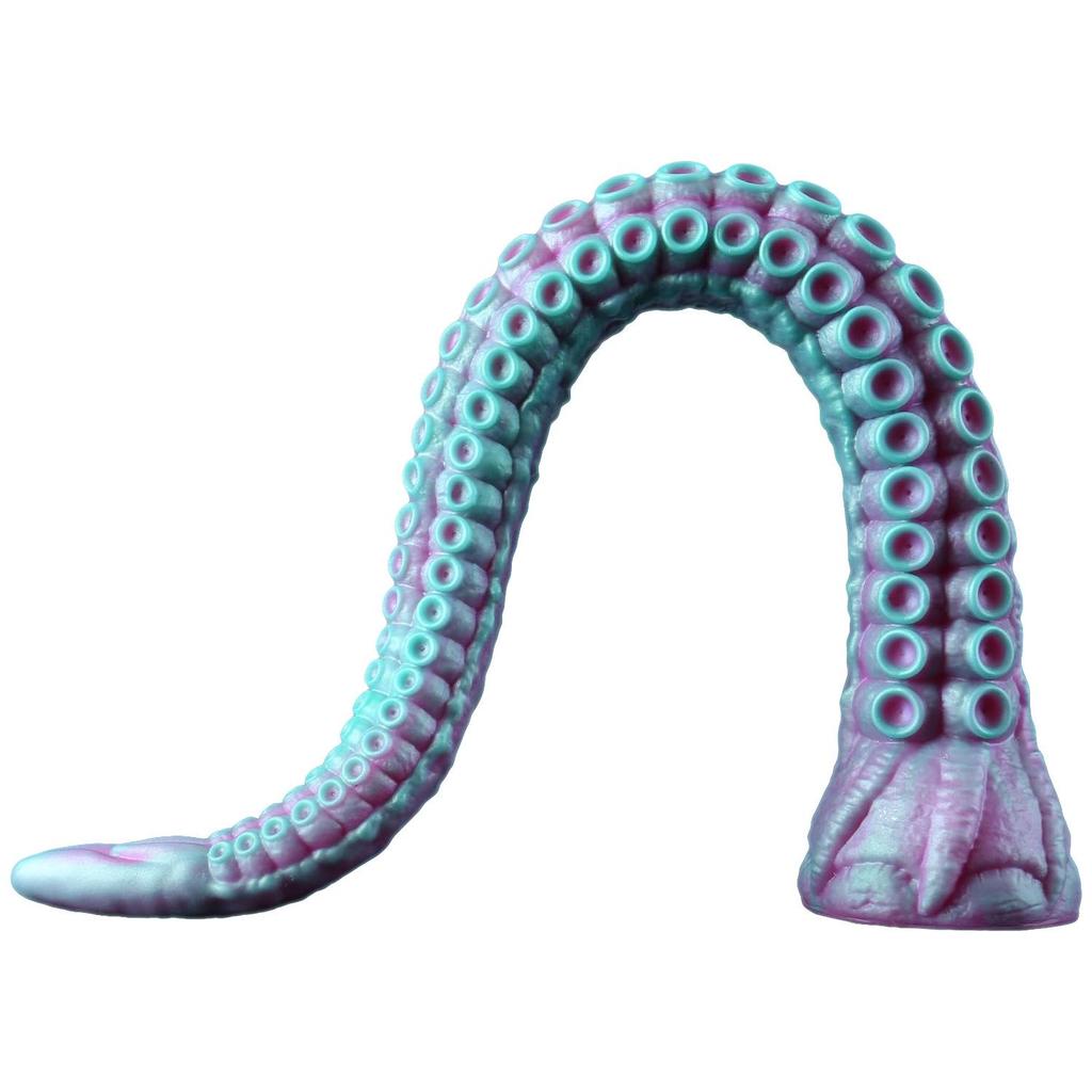 New Ultra-Long Silicone Octopus Tentacle Anal Plug for Unisex Use