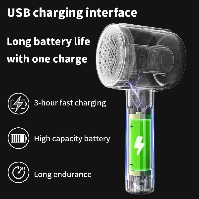 Portable Electric Remove Sweater Pilling Machine Clothes Fabric Shaver Hair Ball Trimmer Lint Fuzz Shaver Shaving Machine
