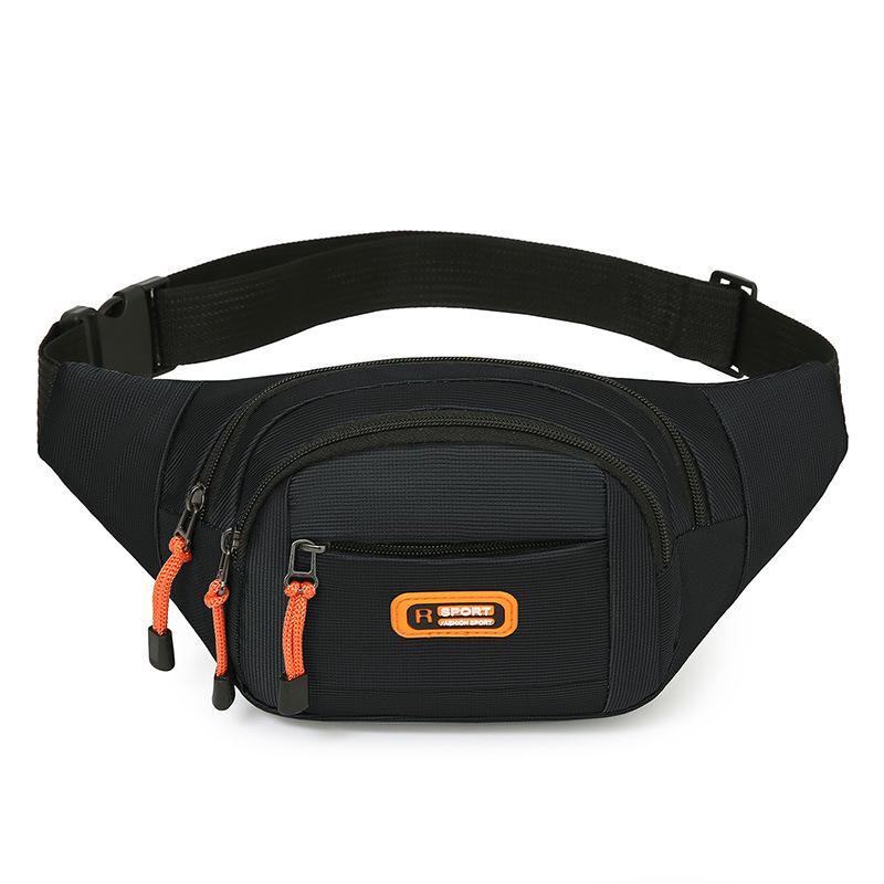 Unisex Multifunctional Waterproof Waist Bag: Large Capacity for Outdoor, Business, Money, and Phone.