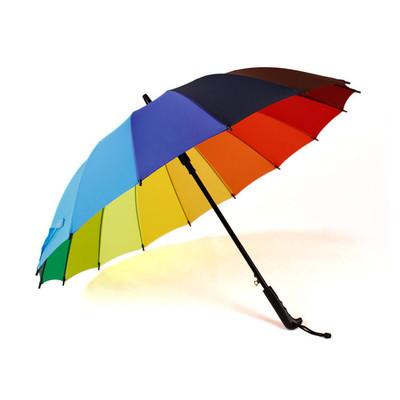 11 Bone Solid Color Double Long-handled Umbrella Wholesale Straight Pole Umbrella Retro Gift High-end Business Advertising Umbrella Men's Large