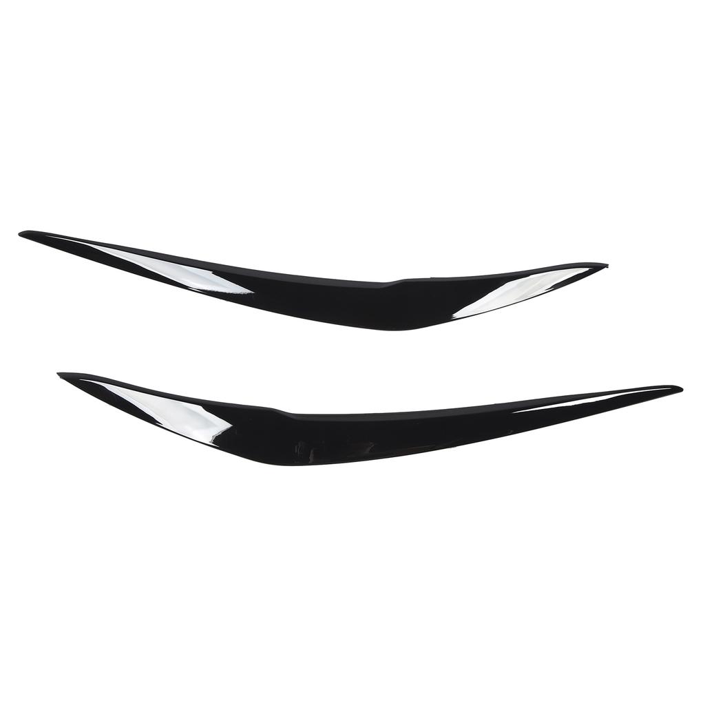 1 Pair Headlight Eyebrow Left Right Front Headlamp Eyelid Cover Trim Fit for 1 Series F20 Facelift
