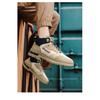 Men's Martin Thick-sole Trendy Height-increasing Student Anti-slip Versatile Sports Casual High-top Skateboard Shoes.