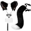 Cat Ear Bell Headband & Hairpin Set - Festive Headdress