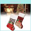 New Christmas Decorative Embroidered Christmas Stocking Candy Bag Gift Bag For Holiday Cheer