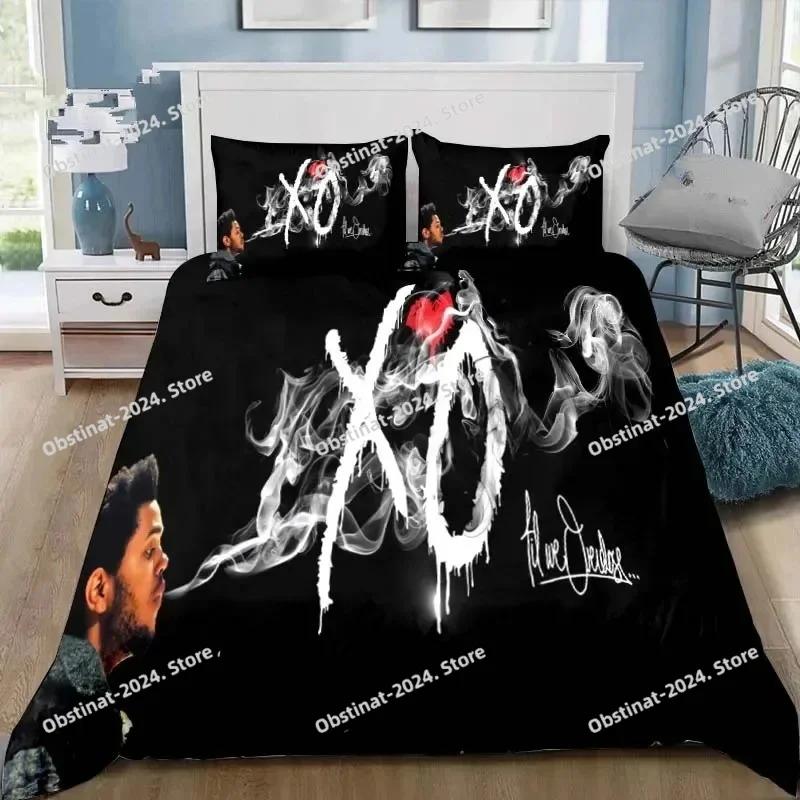 Single-sided XO Al Seasons Beding Set Printed Bed Linen Set With Pilowcase Bed Soft Duvet Cover Single Double Quen Super King-Sized Dimensionsd