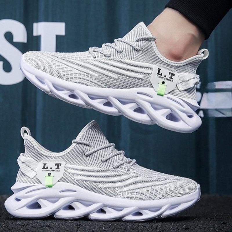 Fashion Shoes for Men Summer 2025new Mesh Breathable Fly Woven Youth Leisure Running Sneakers Walking Mens Shoes Light Platform Sneakers