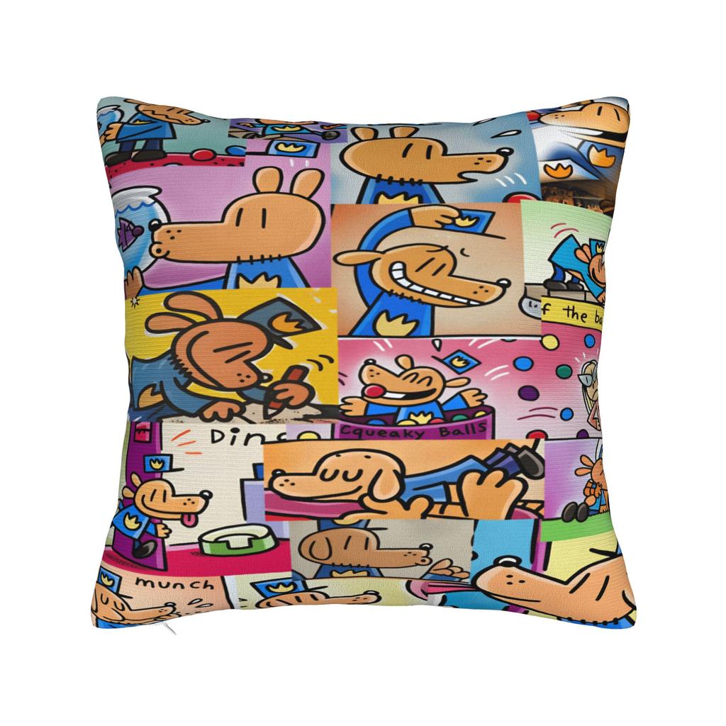 D-Dog Man DogmanS Movie Comic Pillow Cover Morden Pillow Case For Sofa Home Decoration Print Pillowcases Gift