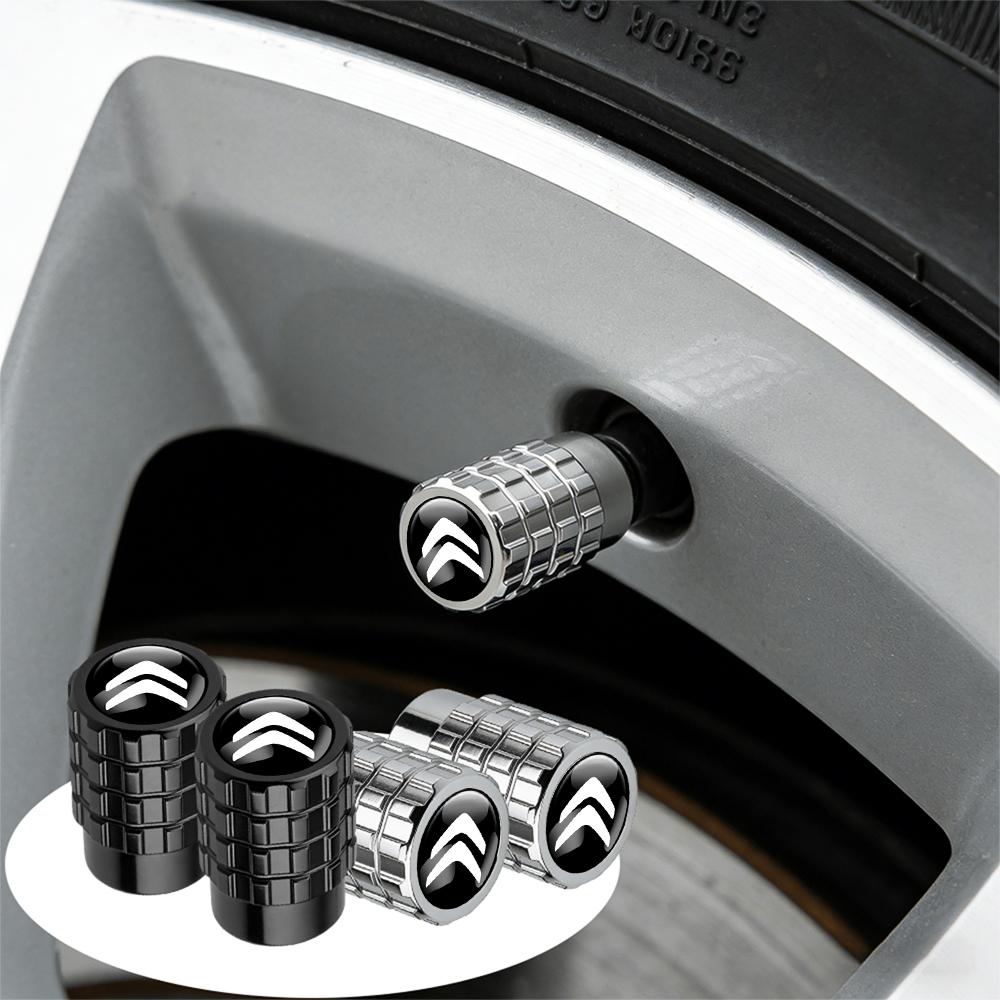 Car Styling Aluminum Alloy Wheel Cover Tire Valve Stem Dust Caps for Citroen C1 C2 C3 C4 C4L C5 C6 C7 C8 VTS C-ELYSEE Berlingo alr123