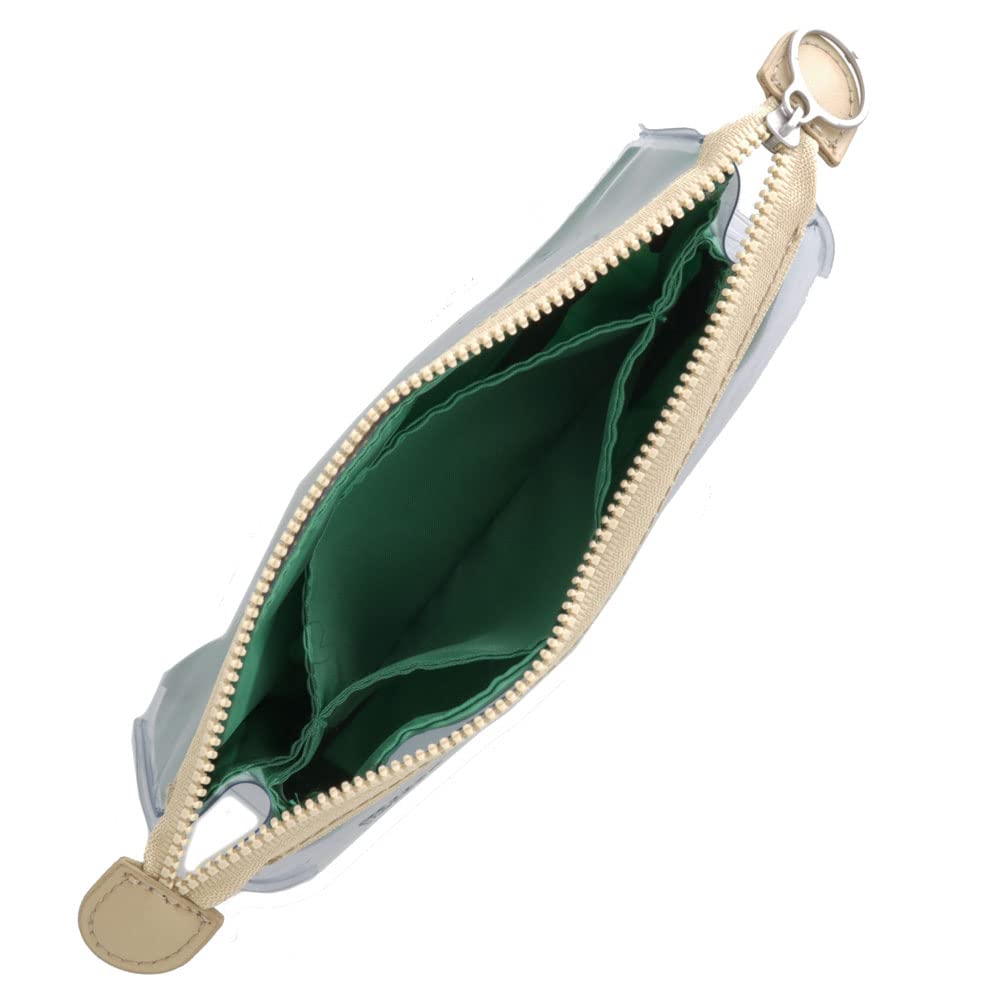 Sunstar Stationery Snoopy Clear Mitte S1424556 Pouch, Gusset, Green,