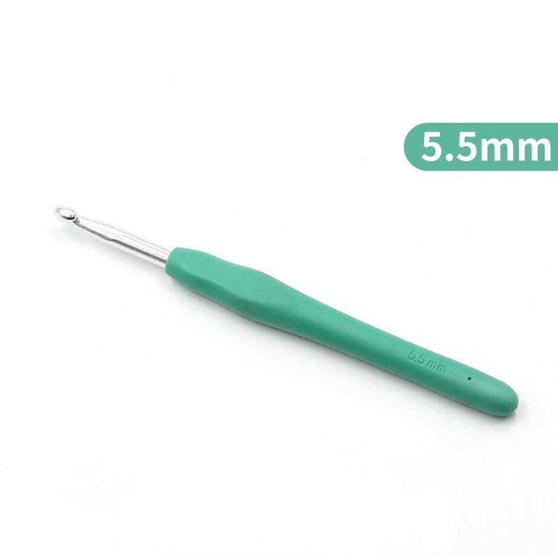 Household Soft Handle Crochet Tool Set Knitting Sweater Needle Crochet Diy Knitting Scarf Bag Double Head Wool Needle