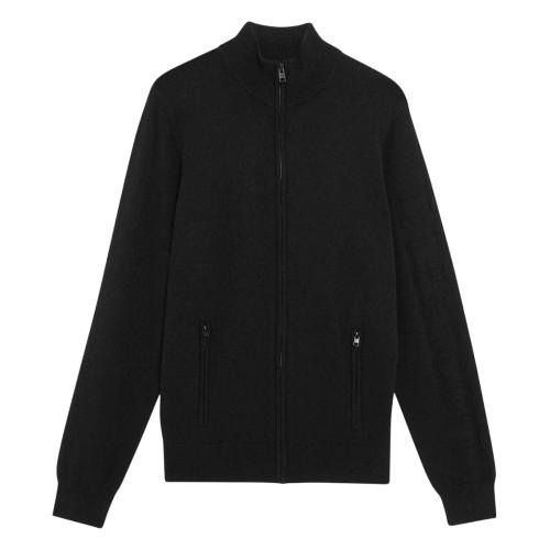 Lyle & Scott Mens Mock Neck Regular Track Jacket