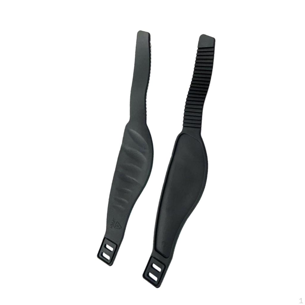 2 Stück Heimtrainer-Pedalriemen Verstellbare Länge Fixierbänder für Heim-Fitnessstudio-Training