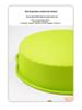 10-Inch Food Grade Silicone Chiffon Cake Mold - Easy Release Baking Tool