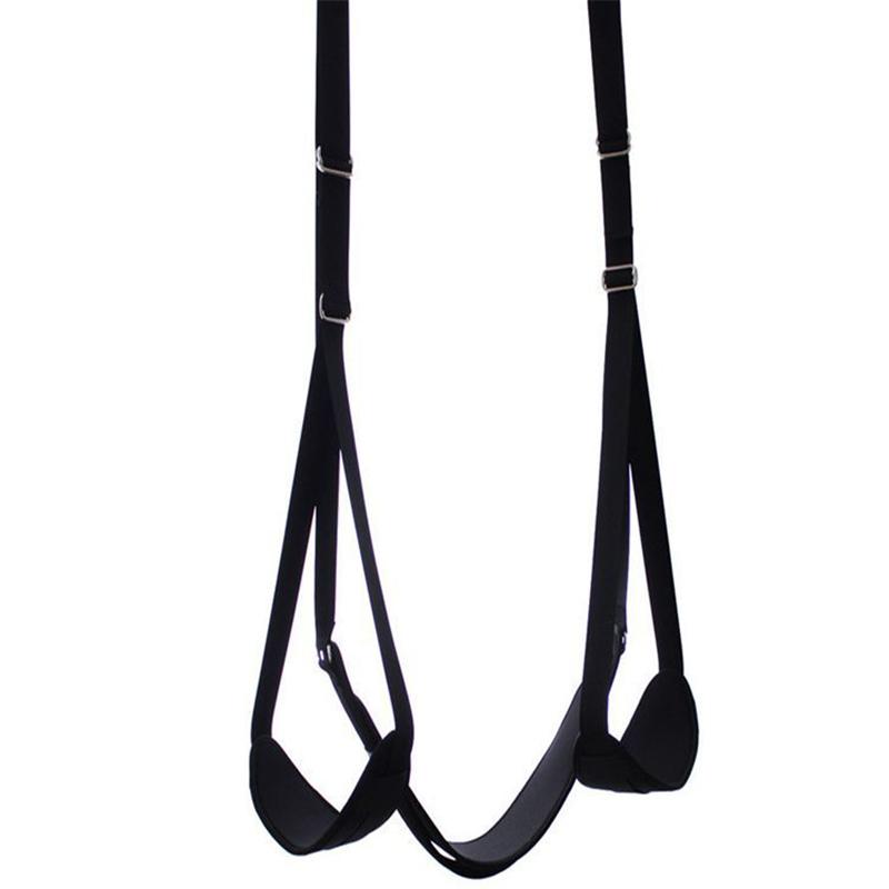 SM Fetish Sex na houpačce u dveří Erotické sexuální židle BDSM Pás Bondage Otroci Zádržné systémy Hračky pro dospělé pro ženy páry