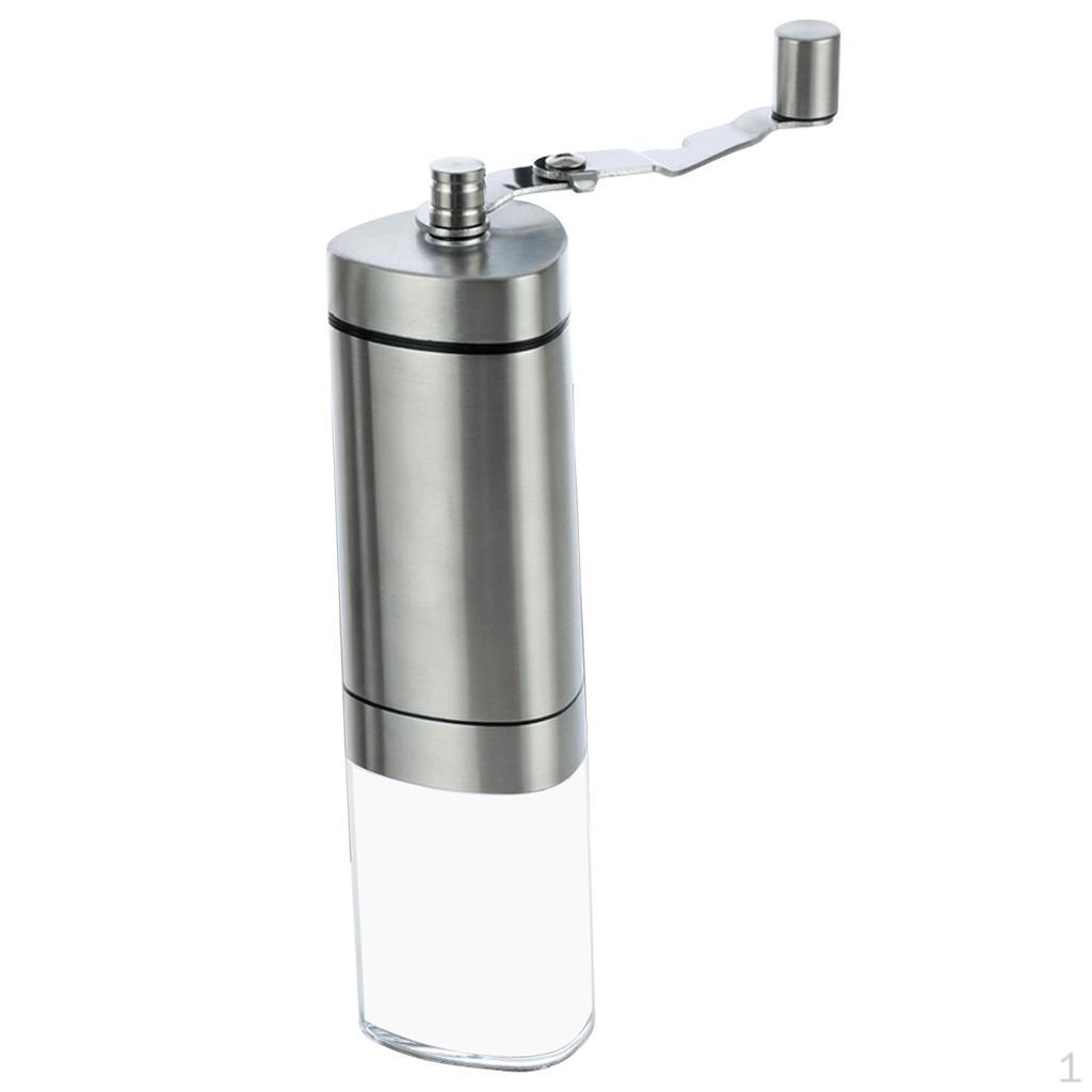 Кофе Нержавеющая сталь Эспрессо Съёмная ручка Transparent Bottom