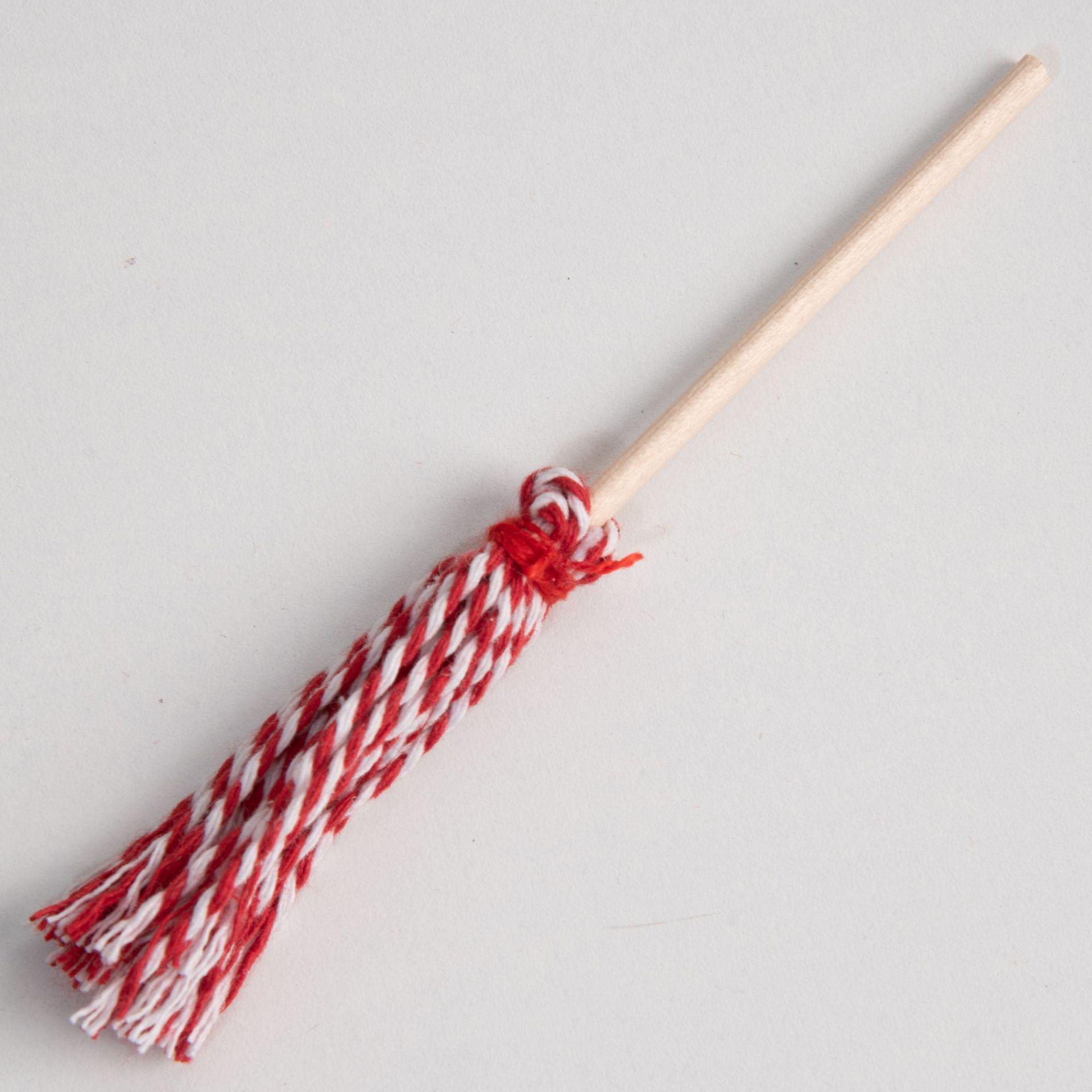 

Miniature Dollhouse Cleaning Set with Bucket and Mop
